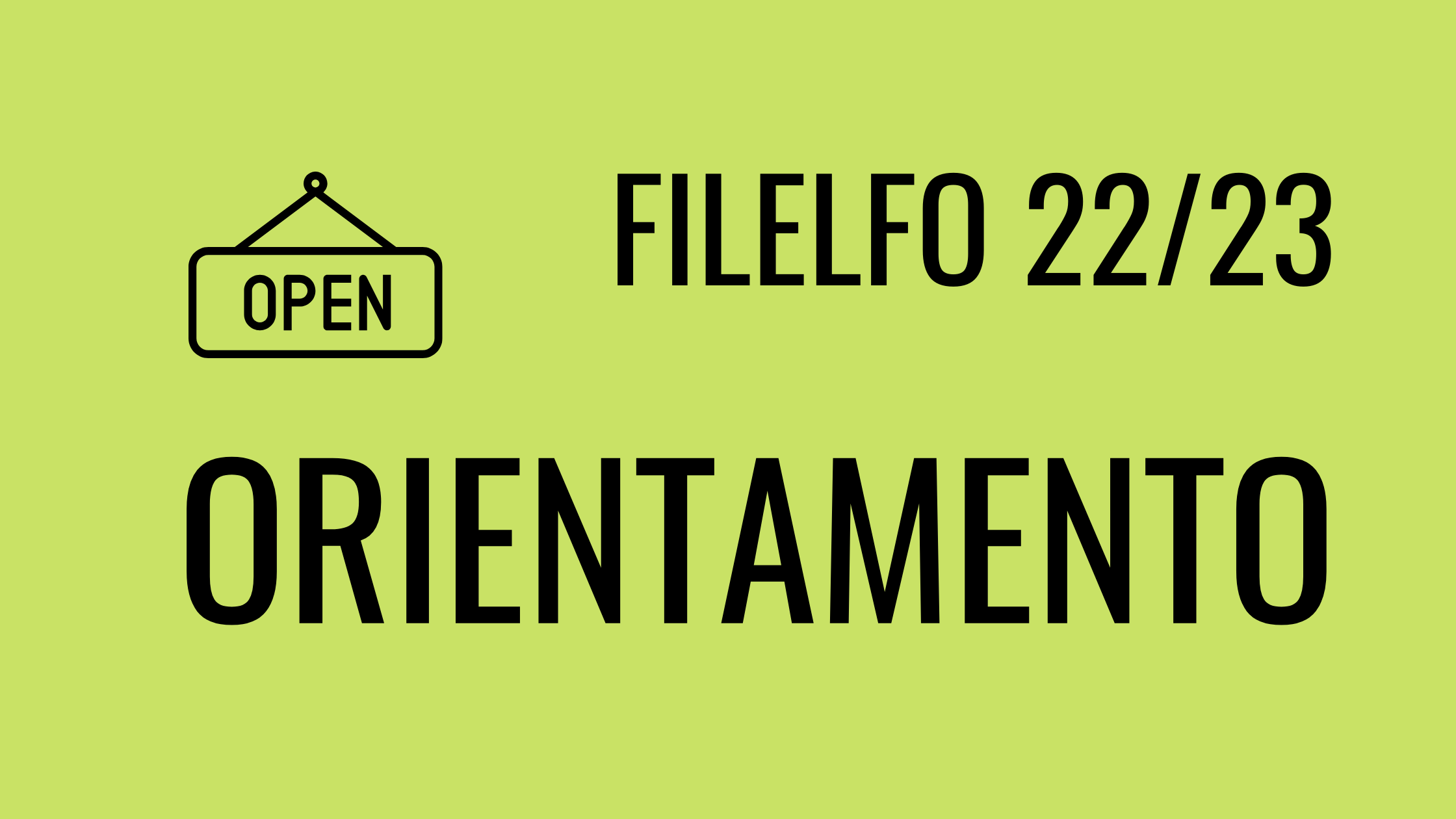ORIENTAMENTO in entrata